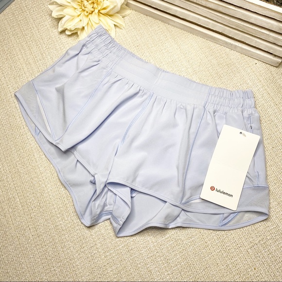 Lululemon Daydream Hotty Hot Shorts Light Blue - Picture 6 of 8